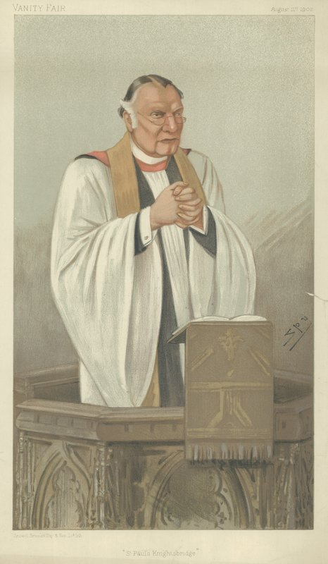 Il reverendo H Montagu Villiers da Leslie Matthew Ward