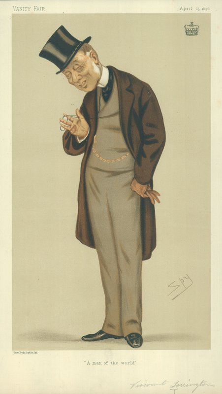 Visconte Torrington, Un uomo del mondo, 15 aprile 1876, caricatura di Vanity Fair da Leslie Matthew Ward