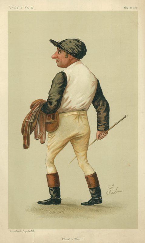 Charles Wood, Charlie Wood, 22 maggio 1886, caricatura di Vanity Fair da Liborio Prosperi