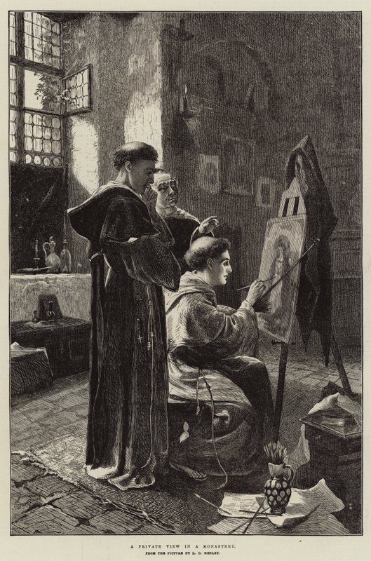 Una Visita Privata in un Monastero da Lionel Charles Henley