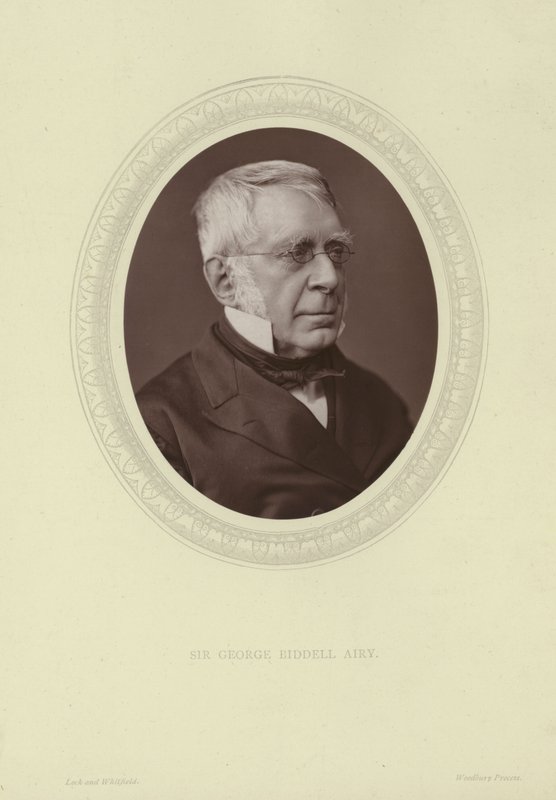 Ritratto di Sir George Biddell Airy da Lock and Whitfield