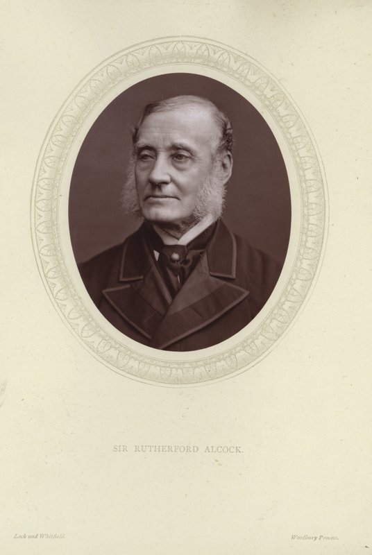 Ritratto di Sir Rutherford Alcock da Lock and Whitfield