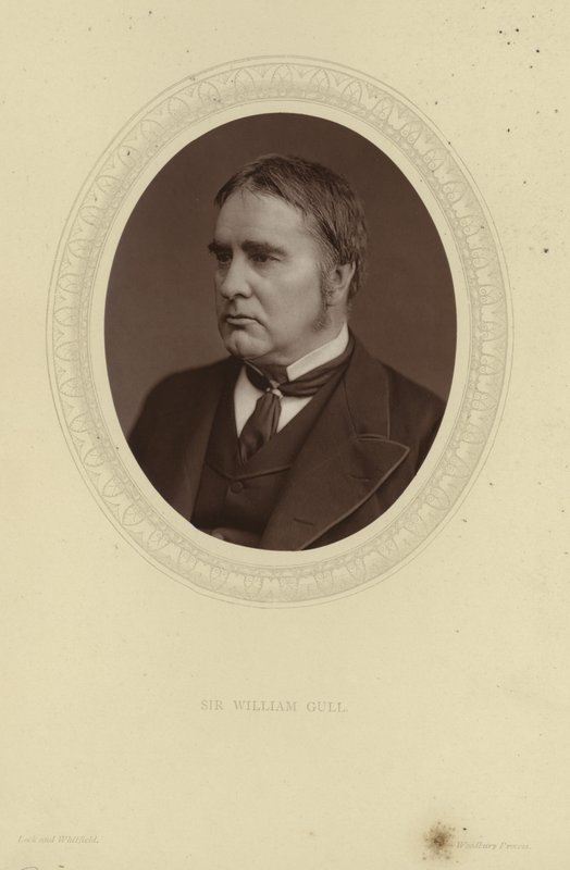 Ritratto di Sir William Gull da Lock and Whitfield