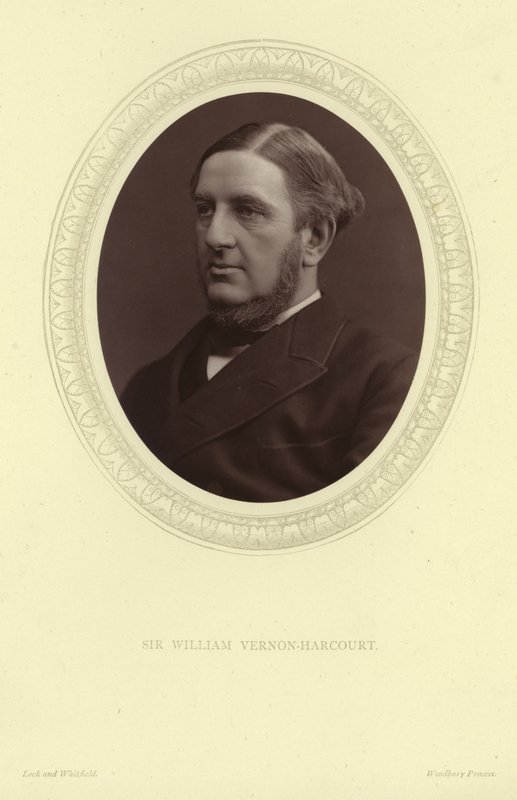 Ritratto di Sir William Vernon Harcourt da Lock and Whitfield