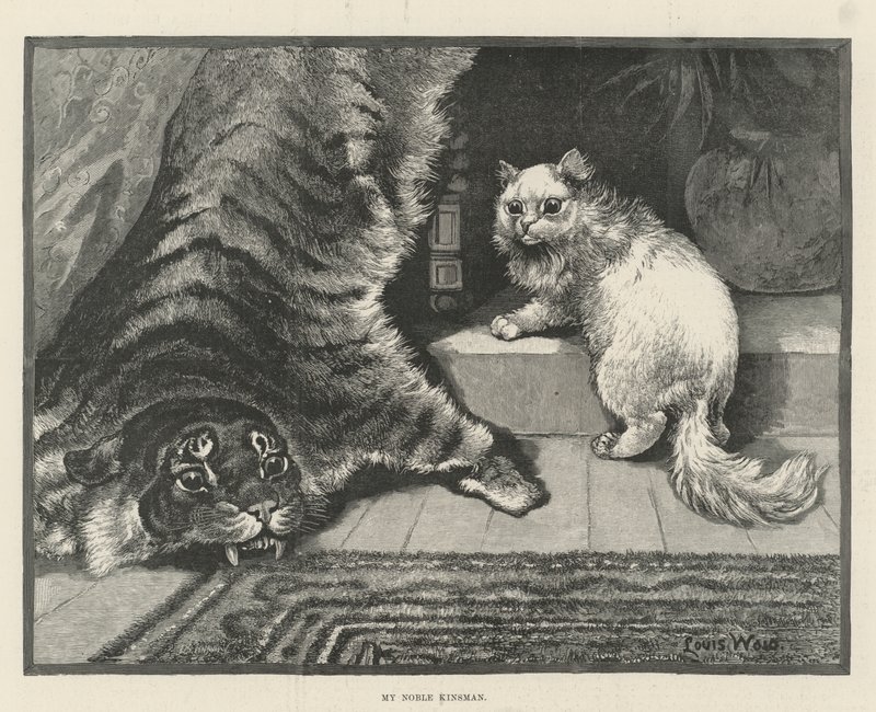 Il mio nobile parente da Louis Wain