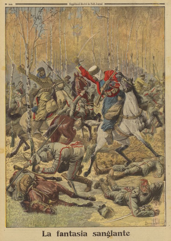 Goumiers algerini dell