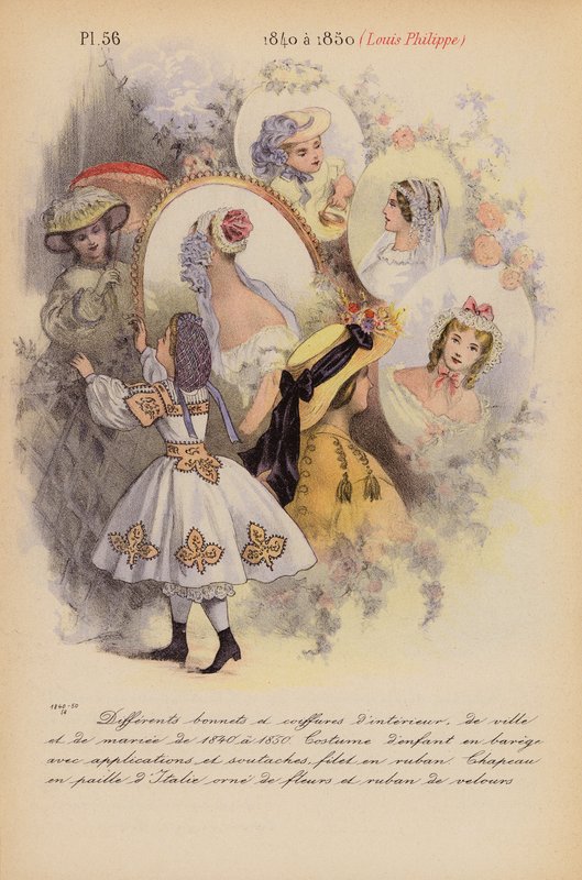 Moda francese: 1840 a 1850, Luigi Filippo da Louis Colas