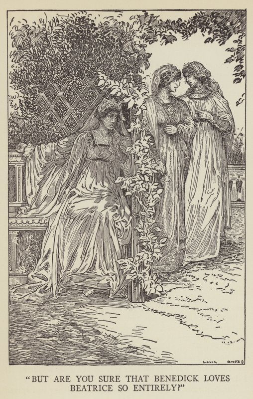 Ma sei sicuro che Benedick ami Beatrice così completamente? da Louis John Rhead