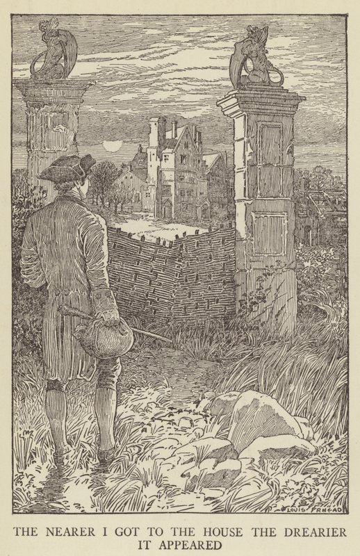 Illustrazione per Kidnapped di Robert Louis Stevenson da Louis John Rhead