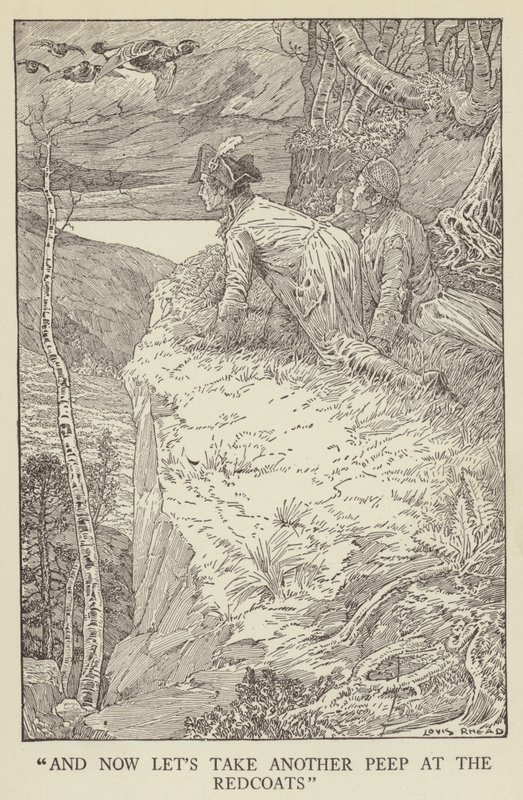 Illustrazione per Kidnapped di Robert Louis Stevenson da Louis John Rhead