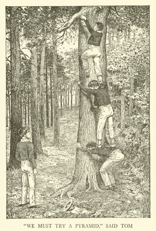 Illustrazione per i Giorni di Scuola di Tom Brown da Louis John Rhead