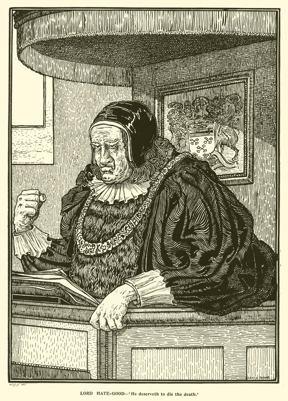 Lord Hate-Good (incisione) da Louis John Rhead