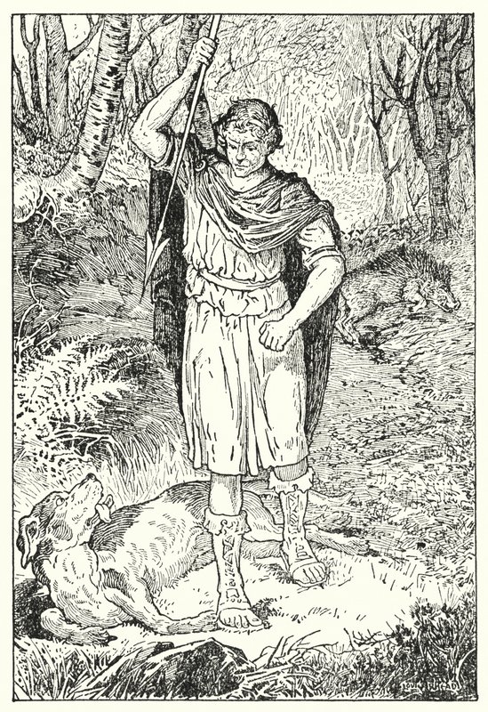 Il vecchio segugio da Louis John Rhead