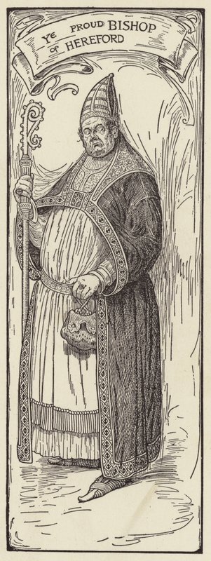 Il fiero vescovo di Hereford da Louis John Rhead