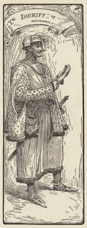 Lo sceriffo di Nottingham da Louis John Rhead