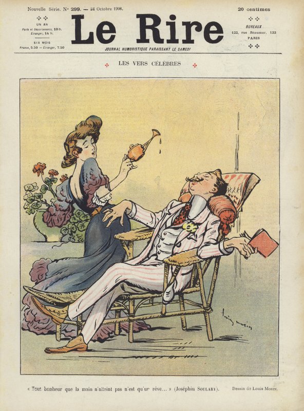 Illustrazione per Le Rire da Louis Morin