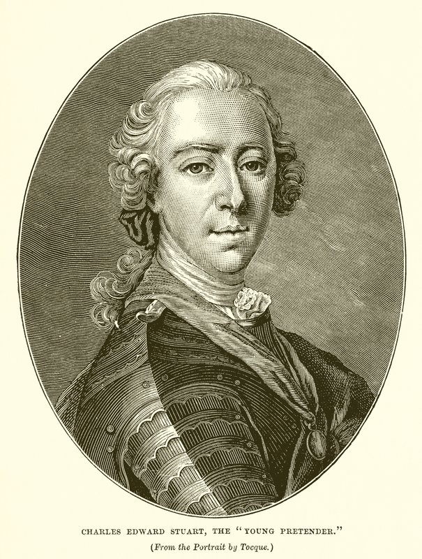Carlo Edoardo Stuart, Il Giovane Pretendente da Louis Tocqué