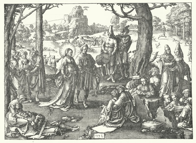 La Danza della Maddalena da Lucas van Leyden