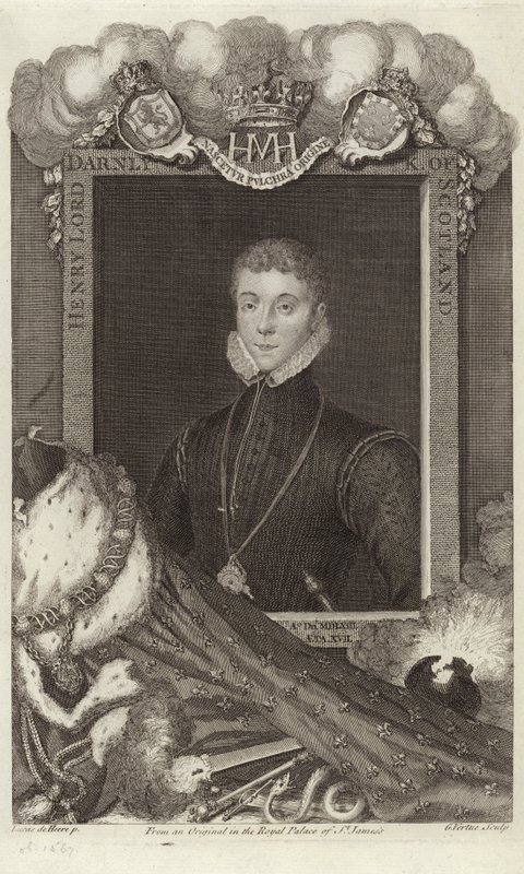 Ritratto di Henry, Lord Darnley da Lucas de Heere