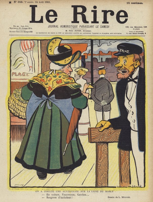 Illustrazione per Le Rire da Lucien Metivet