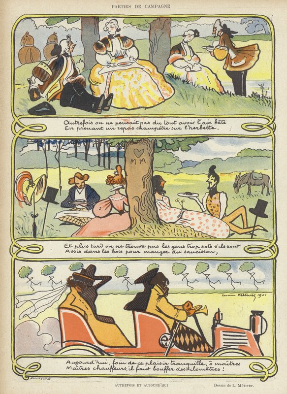 Illustrazione per Le Rire da Lucien Metivet