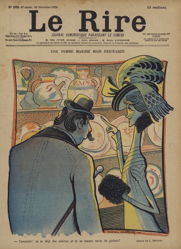 Illustrazione per Le Rire da Lucien Metivet