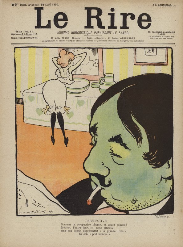 Illustrazione per Le Rire da Lucien Metivet