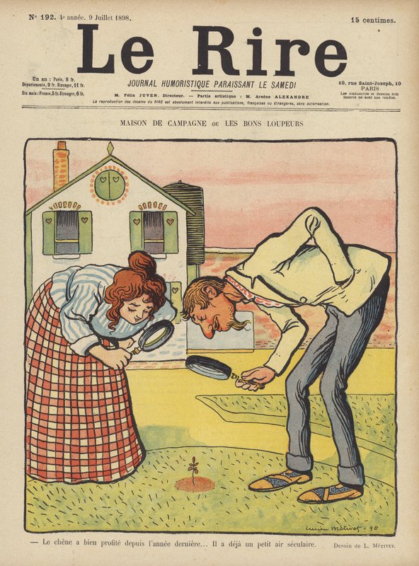 Illustrazione per Le Rire da Lucien Metivet