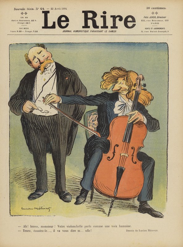 Illustrazione per Le Rire da Lucien Metivet