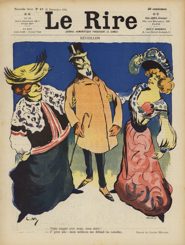 Illustrazione per Le Rire da Lucien Metivet