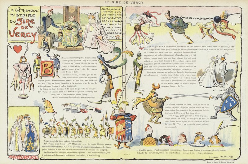 Illustrazione per Le Rire da Lucien Metivet