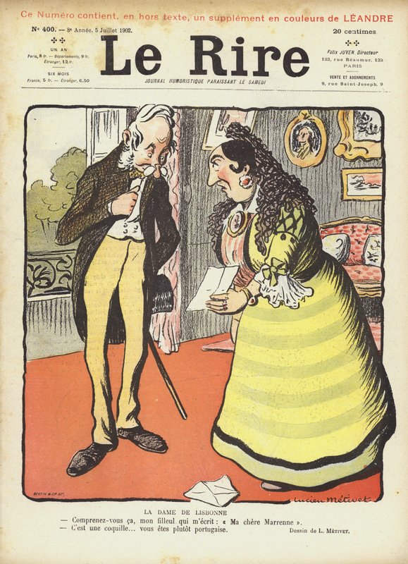 Illustrazione per Le Rire da Lucien Metivet