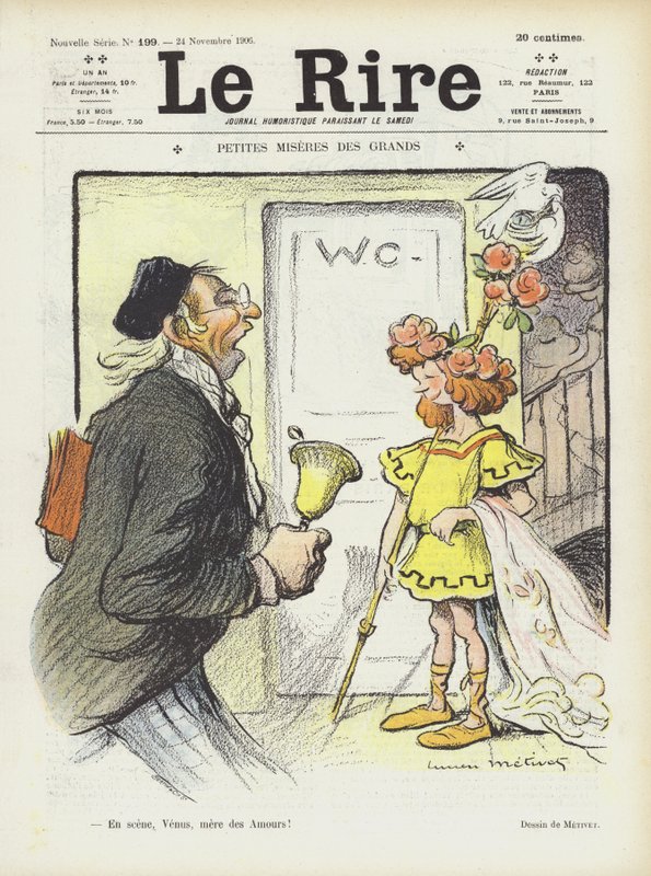 Illustrazione per Le Rire da Lucien Metivet