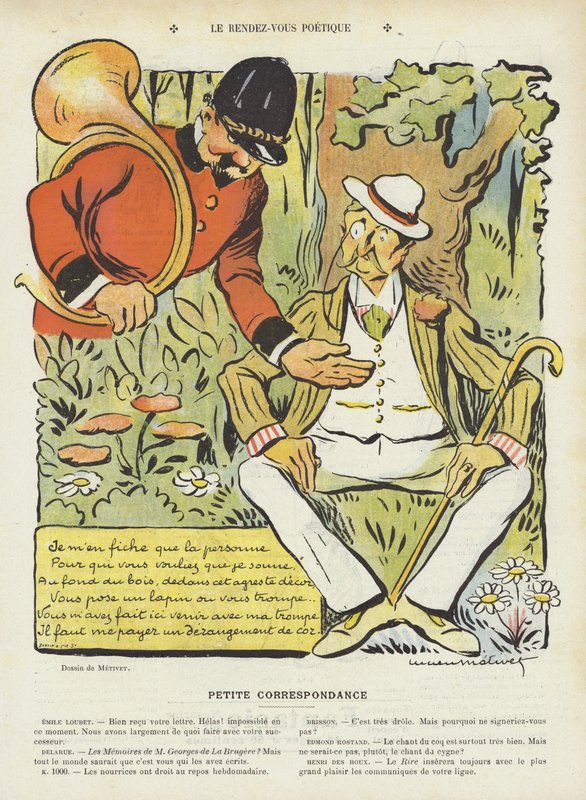 Illustrazione per Le Rire da Lucien Metivet
