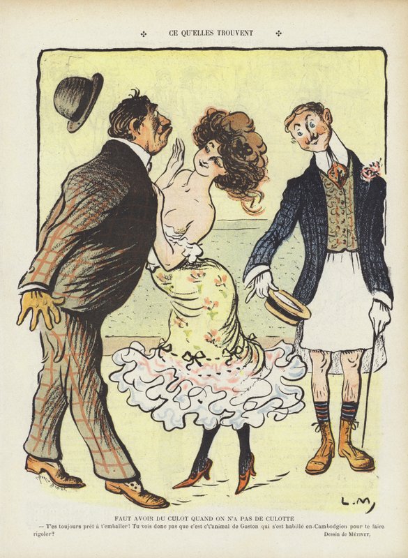Illustrazione per Le Rire da Lucien Metivet