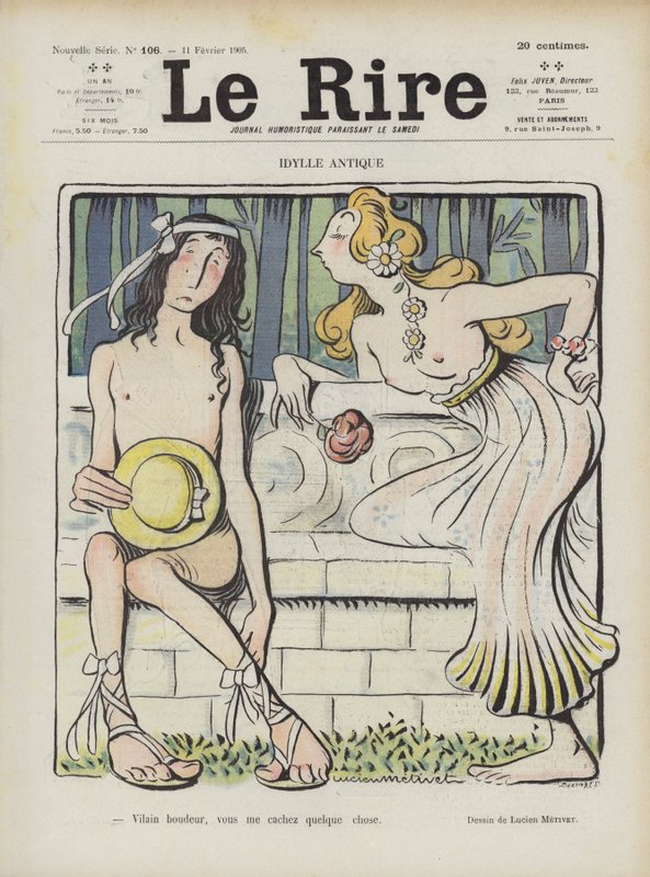 Illustrazione per Le Rire da Lucien Metivet