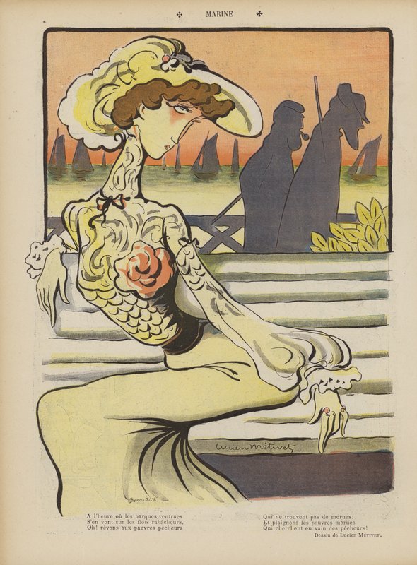 Illustrazione per Le Rire da Lucien Metivet
