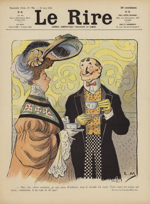 Illustrazione per Le Rire da Lucien Metivet
