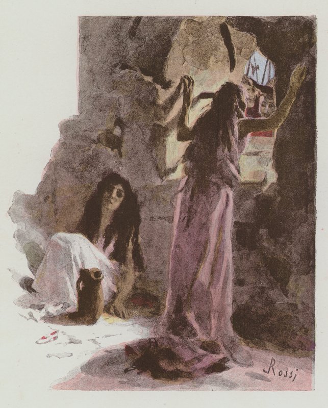 Illustrazione per Notre-Dame De Paris di Victor Hugo da Lucius Rossi