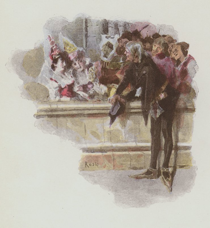 Illustrazione per Notre-Dame De Paris di Victor Hugo da Lucius Rossi
