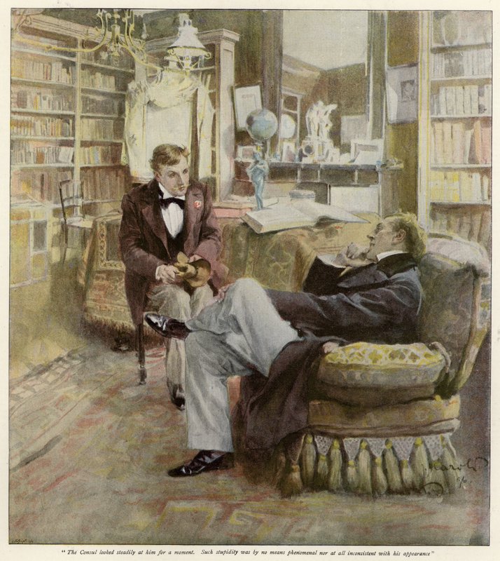 Unser Karl in The Graphic Christmas Number 1897 da Ludek or Ludwig Marold