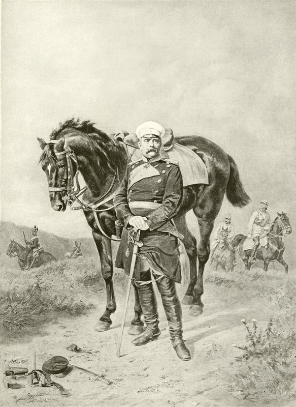 Bismarck davanti a Parigi da Ludwig Braun