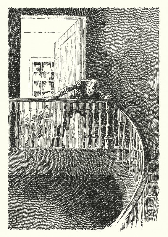 Illustrazione per Il ritratto di Dorian Gray di Oscar Wilde da Lui Trugo