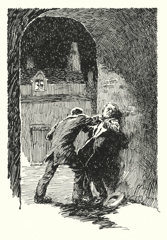 Illustrazione per Il Ritratto di Dorian Gray di Oscar Wilde da Lui Trugo