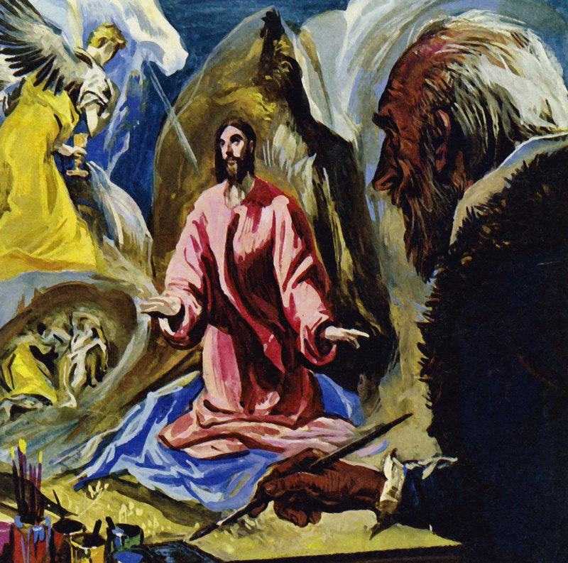 El Greco continuò a dipingere soggetti religiosi fino alla sua morte, avvenuta all