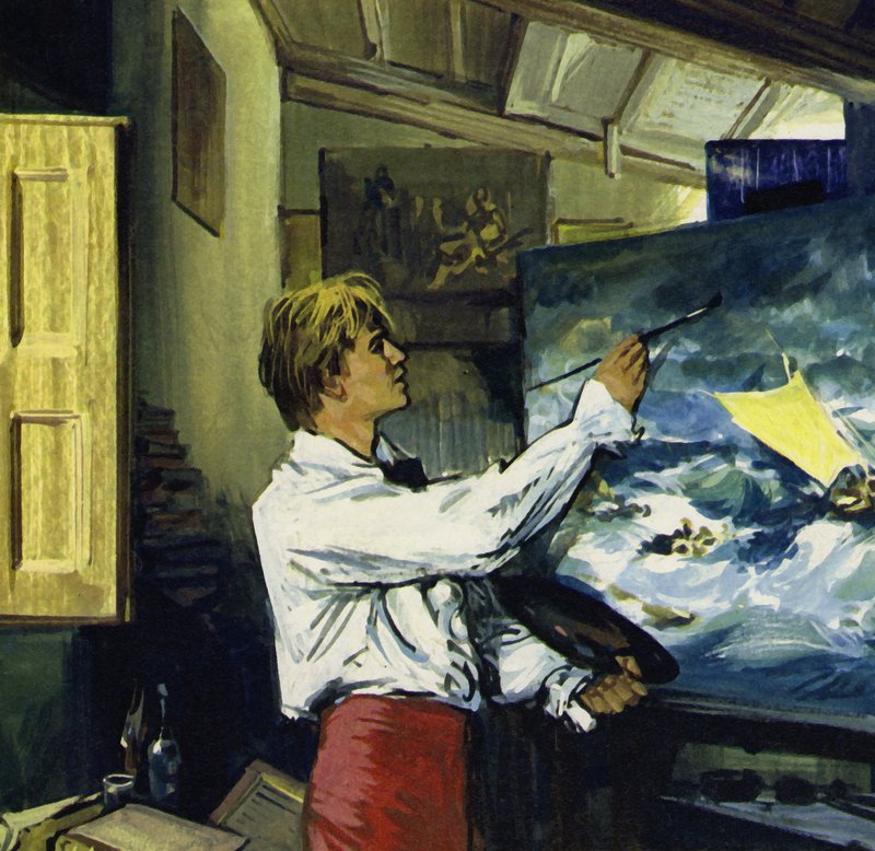 Turner trasformò gli schizzi dei suoi viaggi in Galles e nell
