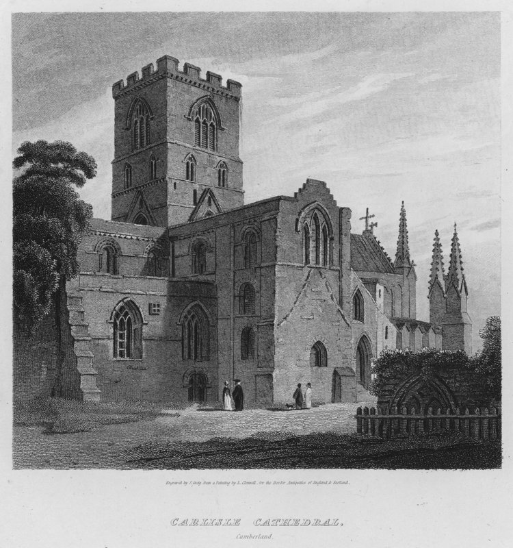 Cattedrale di Carlisle, Cumberland da Luke (after) Clennell