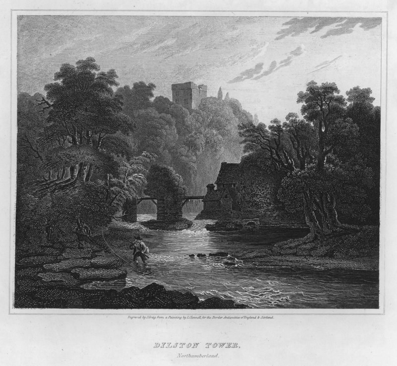 Torre di Dilston, Northumberland da Luke (after) Clennell