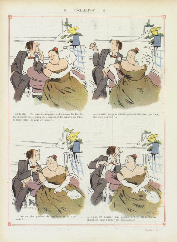 Illustrazione per Le Rire da Marcel Amable O.L. Capy