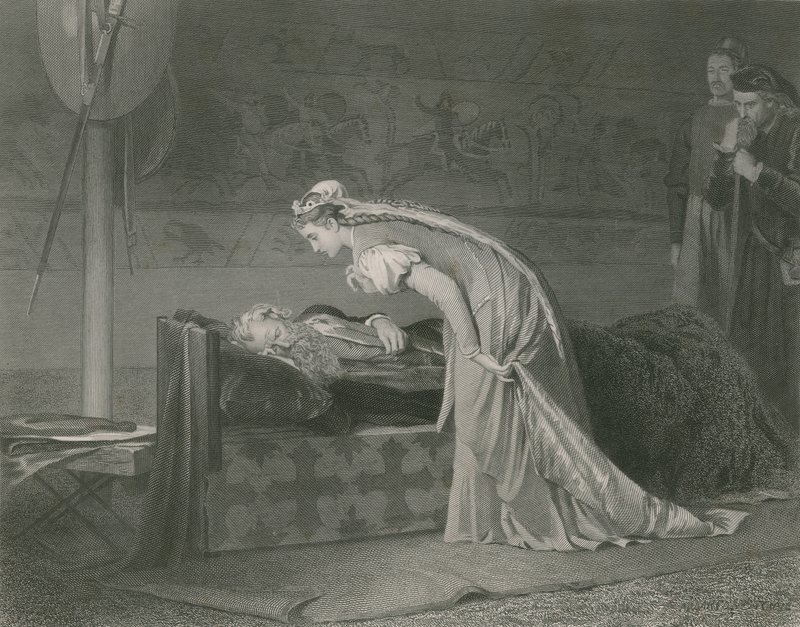 Lear e Cordelia, Re Lear da Marcus Stone
